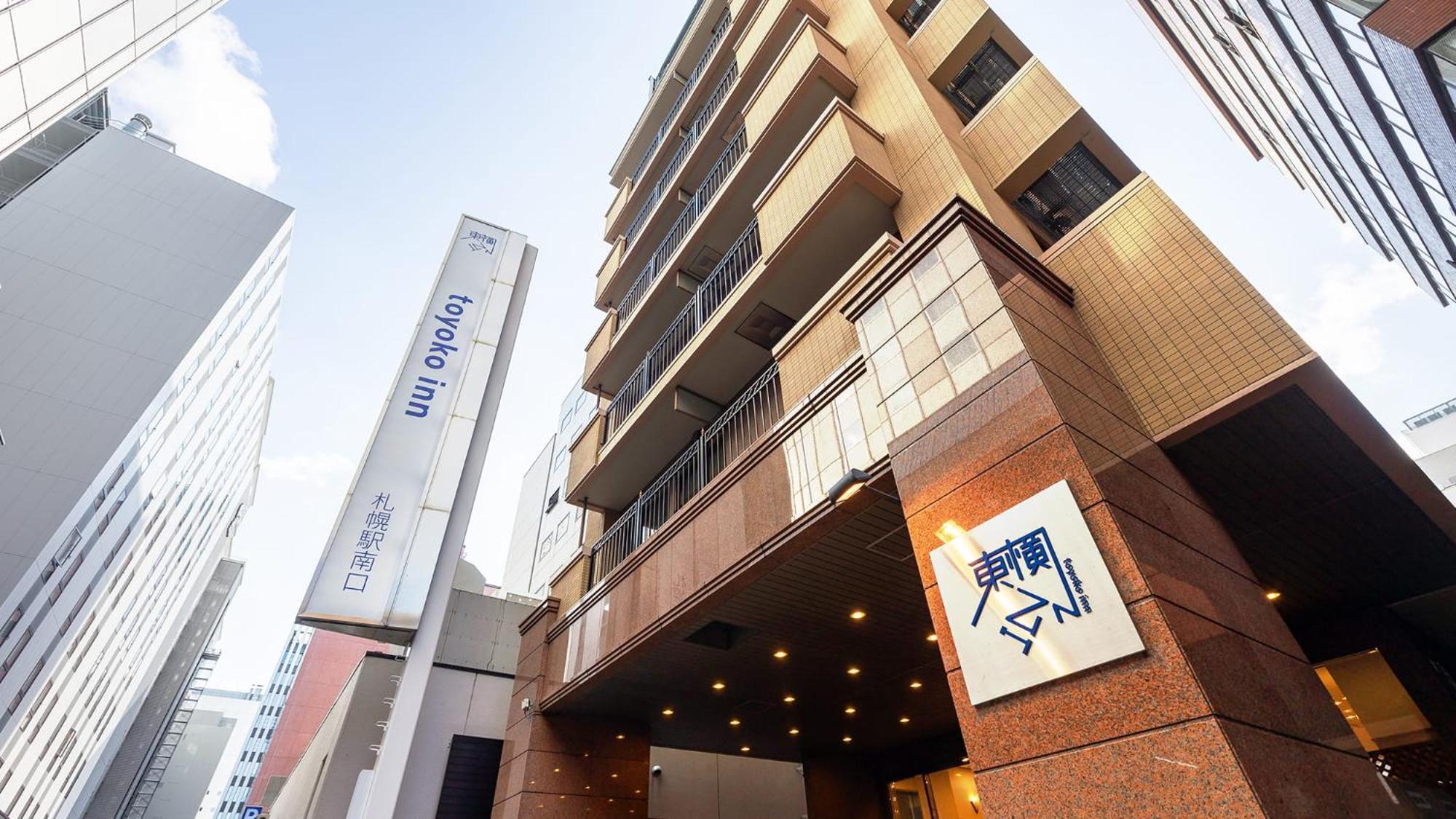 Toyoko Inn Hokkaido Sapporo-Eki Minami-Guchi Kültér fotó